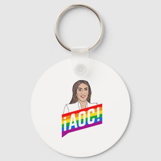 AOC LGBT PRIDE SLEUTELHANGER (Voorkant)