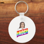 AOC LGBT PRIDE SLEUTELHANGER (Voorkant)