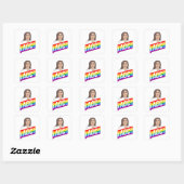 AOC LGBT PRIDE VIERKANTE STICKER (Vel)