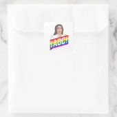 AOC LGBT PRIDE VIERKANTE STICKER (Tas)