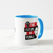AOC The Future is Vrouw Mok (Voorkant rechts)