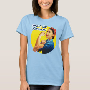 AOC The Riveter: Smash het patriarchaat T-shirt