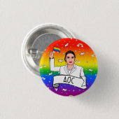 AOC Trots Ronde Button 3,2 Cm (Voorkant /achterkant)