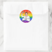 AOC Trots Ronde Sticker (Tas)