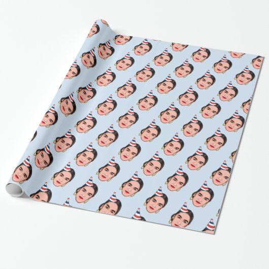 AOC VERJAARDAG CADEAUPAPIER (Uitgerold)