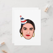 AOC VERJAARDAG KAART (Voorkant / Achterkant in situ)