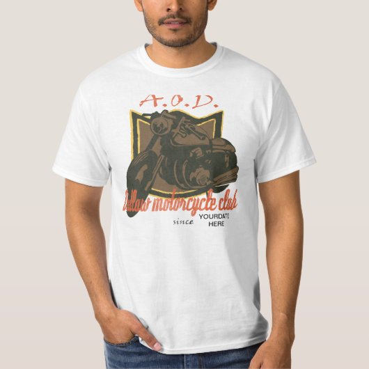 AOD Motorcycle Club T-shirt (Voorkant)