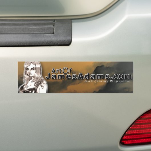 AOJA-Bumper-Sticker Bumpersticker (Op auto)
