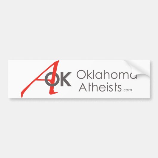 AOK-Bumpersticker Bumpersticker (Voorkant)