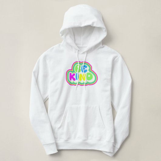 AOK wees aardig Hoodie (Design voorkant)