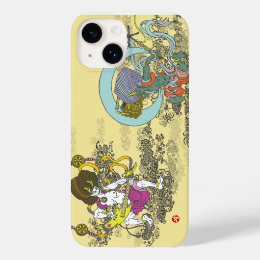 Aokimono. Furai. 風 雷 Case-Mate iPhone Case (Achterkant)