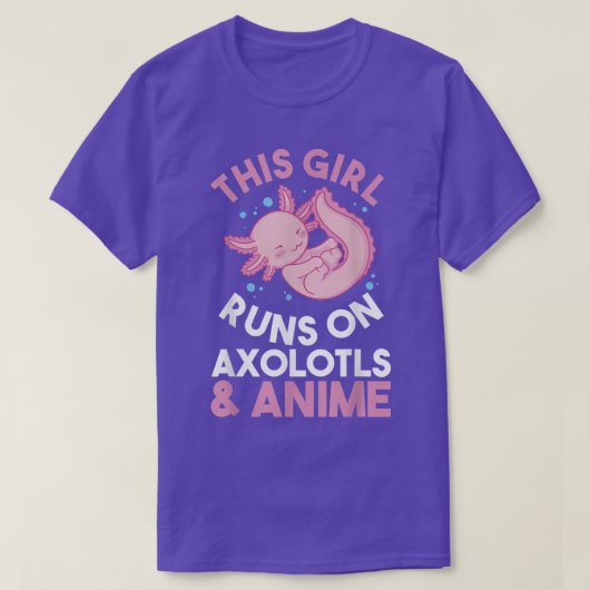 Aolotl Anime T-shirt (Design voorkant)
