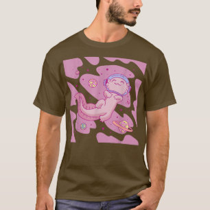 Aolotl Costume Funny Space Astronaut Aolotl T-shirt