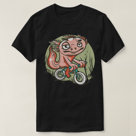 Aolotl Cycling Cute Aolotls Kawaii Japan A T-shirt (Design voorkant)
