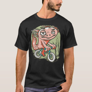 Aolotl Cycling Cute Aolotls Kawaii Japan A T-shirt