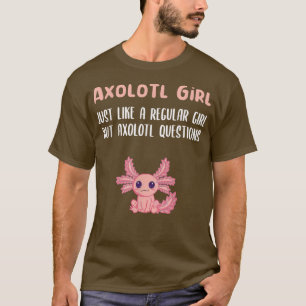 Aolotl Girl als een gewoon meisje, maar dan met ao T-shirt
