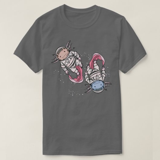 Aolotl Lover Kinder Astronaut Buitenruimte Aolotl T-shirt (Design voorkant)
