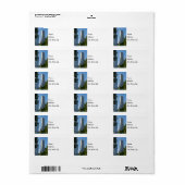 Aon Center Chicago - adreslabel Etiket (Full Sheet)