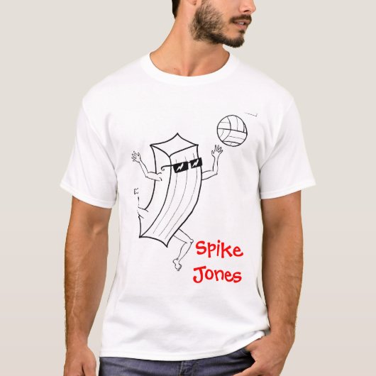 Aon Spike Jones Volleyball T-Shirt (Voorkant)
