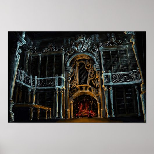 Aon's bibliotheek poster (Voorkant)