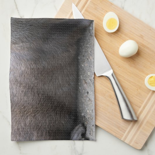 Aonyx cinerea theedoek (Quarter Fold)