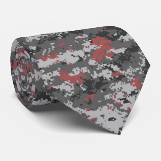 (AOP) CADPAT-stad Stropdas (Opgerold)