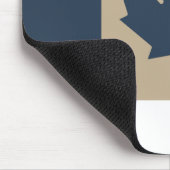 (AOP) Canadese vlagmarine/Tan - Muismat (Hoek)