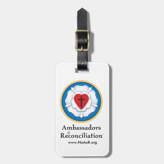 AoR-Bagagelabel Bagagelabel (Voorkant verticaal)