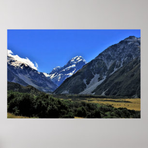 Aoraki in de vallei poster