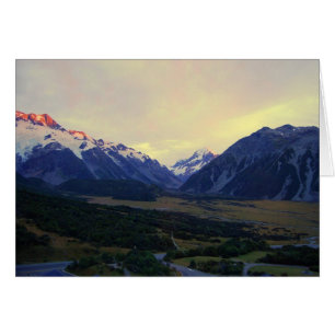 Aoraki/Mount Cook bij Sunrise