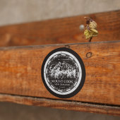 Aoraki Mount Cook - Canterbury Nederland Ronde Sticker