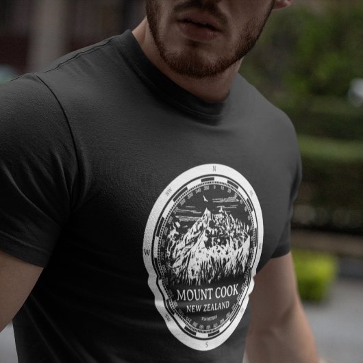 Aoraki Mount Cook - Canterbury Nederland T-shirt