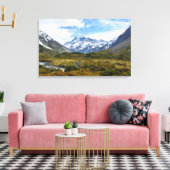 Aoraki/Mount Cook Canvas Afdruk (Insitu (Woonkamer))