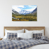 Aoraki/Mount Cook Canvas Afdruk (Insitu (Slaapkamer))