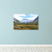 Aoraki/Mount Cook Canvas Afdruk (Insitu (Houten vloer))