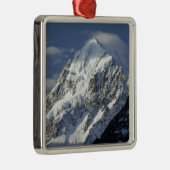 Aoraki Mount Cook, Mackenzie Country, South 2 Metalen Ornament (Rechts)