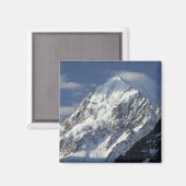 Aoraki Mount Cook, Mackenzie Country, Zuid 2 Magneet (Voorkant / Achterkant)