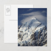 Aoraki Mount Cook, Mackenzie Country, Zuid Briefkaart (Voorkant / Achterkant)
