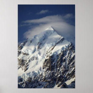 Aoraki Mount Cook, Mackenzie Country, Zuid Poster