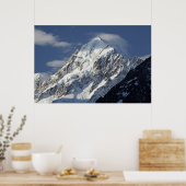 Aoraki Mount Cook, Mackenzie Country, Zuid Poster (Keuken)