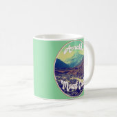 Aoraki: Mount Cook, Mountain, New Zealand Koffiemok (Voorkant rechts)