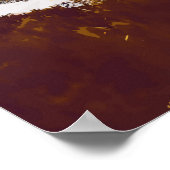 Aoraki Mount Cook National Park New Zealand Retro Poster (Hoek)