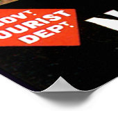 Aoraki Mount Cook Nieuw-Zeeland Poster (Hoek)