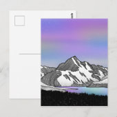 Aoraki Mount Cook NZ Briefkaart (Voorkant / Achterkant)