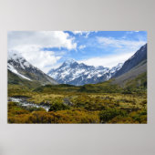 Aoraki/Mount Cook Poster (Voorkant)