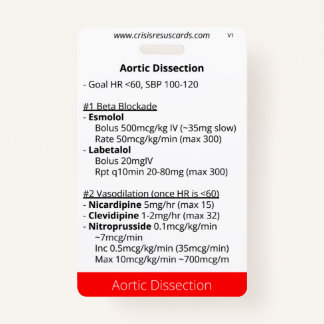 Aorta- en longontsteking Bloeding Badge