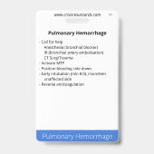 Aortadissectie en longbloeding  badge (Achterkant)