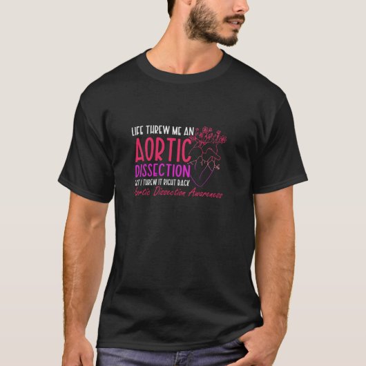 Aortadissectie overlevende t-shirt (Voorkant)