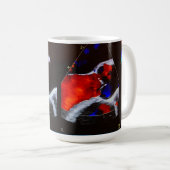 Aortaklep doppler echocardiogram cup koffiemok (Voorkant rechts)