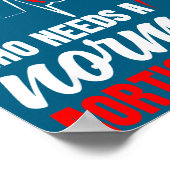 Aortic Valve Warrior Wife Heart Surgery Valve Repl Poster (Hoek)